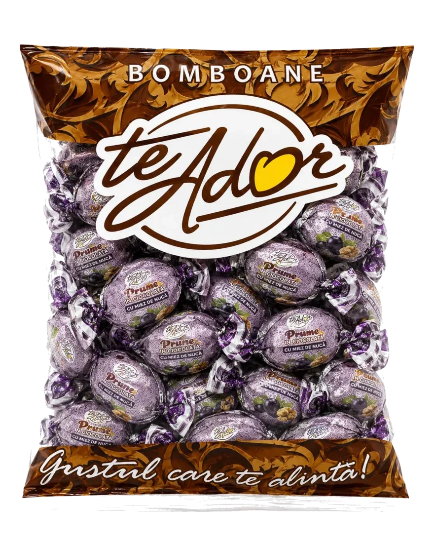 Prune cu miez de nucă