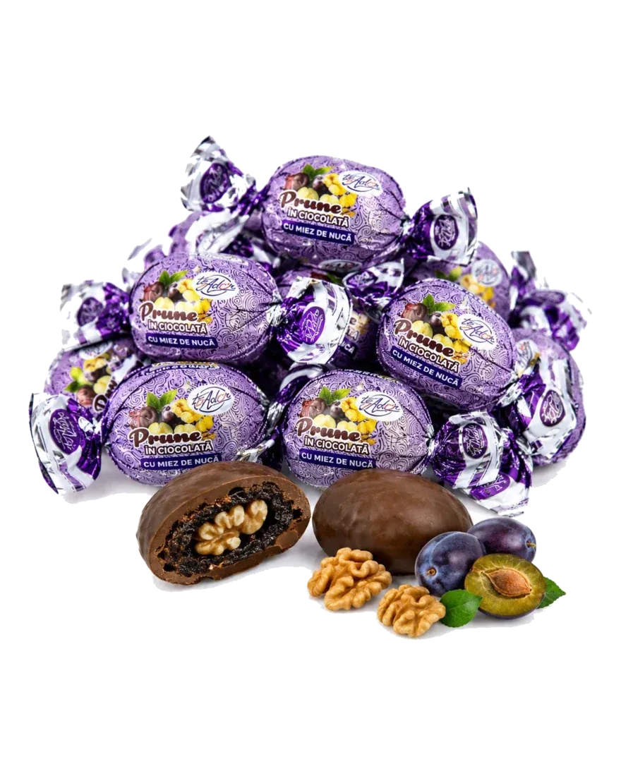 Prune cu miez de nucă